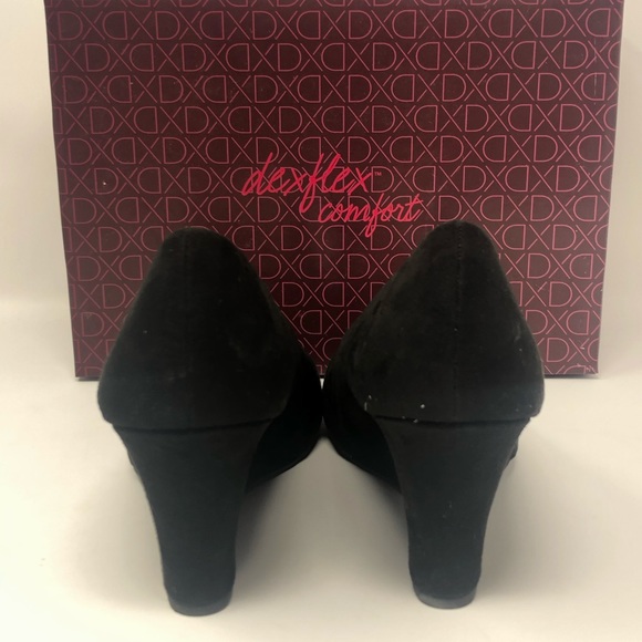 NEW Dexflex Comfort Karlie Black Wedge - Picture 4 of 5